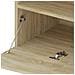 Mobile Porta TV con Luci LED Rovere Sonoma 60x35x40 cm - Foto miniatura 5