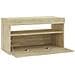 Mobile Porta TV con Luci LED Rovere Sonoma 60x35x40 cm - Foto miniatura 8