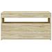 Mobile Porta TV con Luci LED Rovere Sonoma 60x35x40 cm - Foto miniatura 10