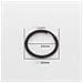 Anelli Moschettone Tondi Portachiavi In Lega Di Zinco 10 Pezzi Black 30 Mm - Foto miniatura 4