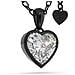 Collana in Argento Sterling, ""Love"", Oro - Foto miniatura 4