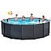 Set Piscina Fuori Terra Graphite Gray Panel 478x124 Cm - Foto miniatura 10