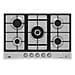 Piano Cottura A Gas Con Practiclean E Flameadjust HIAW75226SXE 5 Fuochi A Gas 75 Cm 4 Bruciatori / 1 Wok - Foto miniatura 1