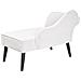 Chaise Longue Versione Sinistra Biarritz Tessuto Bianco - Foto miniatura 5
