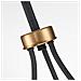 Lampadario Industrial Nordico Silas Acciaio Zinco Antico Ottone 3 Luci E27 - Foto miniatura 4