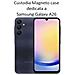 Custodia A Libro Smart Pocket Case In Pelle Per Motorola Moto G55 Black - Foto miniatura 2