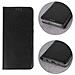 Custodia A Libro Smart Pocket Case In Pelle Per Motorola Moto G55 Black - Foto miniatura 3