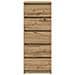 Credenza con Cassetti Rovere Artigianale 37,5x35x99 cm - Foto miniatura 9