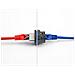 Connettore RJ45 Cat. 6A integrato nero - Foto miniatura 4
