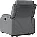 Lusso Casadino -  Poltrona Alzapersona Elettrica Reclinabile Grigio In Similpelle - Foto miniatura 4