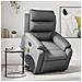 Lusso Casadino -  Poltrona Alzapersona Elettrica Reclinabile Grigio In Similpelle - Foto miniatura 8