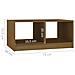 Tavolino Da Salotto Ambra 75x50x33,5 Cm Legno Massello Di Pino - Foto miniatura 7