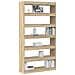 Libreria Quercia Sonoma Legno Ingegnerizzato 100 x 30 x 198 cm - Foto miniatura 3