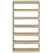Libreria Quercia Sonoma Legno Ingegnerizzato 100 x 30 x 198 cm - Foto miniatura 5