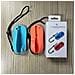 Switch2 Mouse Magnetico Per Impugnatura Destra E Sinistra - Set Da 2, Mini Mouse Portatile Blue+orange - Foto miniatura 2