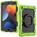 Custodia Per Samsung Galaxy Tab A7 Armatura Con Supporto Girevole Verde - Foto miniatura 4