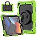 Custodia Per Samsung Galaxy Tab A7 Armatura Con Supporto Girevole Verde - Foto miniatura 1