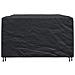 Copertura per mobili da esterno Nero 280 x 204 x 106 cm 210D - Foto miniatura 5