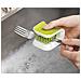 Spazzola Bladebrush Per Pulire Coltelli E Posate Design Innovativo Per Pulizia Sicura Degli Utensili Affilati Colore Verde Facile Da Usare E Pulire - Foto miniatura 3