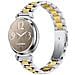 Cinturino In Acciaio Inossidabile A Tre Perle Compatibile Con Garmin Lily 2 - 14mm Silver+gold - Foto miniatura 5