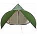 Tenda Teepee con tetto Verde e Grigio 600 x 600 x 347 cm - Foto miniatura 5