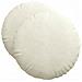 Cuscini per Seduta 2 pcs Crema Ø 40 x 13 cm Velluto - Foto miniatura 1