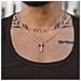 Collana Da Uomo Premium Divine | Acciaio Chirurgico Inossidabile 316l, Oro, 60 Cm - Foto miniatura 4