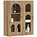 Armadio pensile Rovere artigianale 59 x 20 x 71.5 cm - Foto miniatura 3