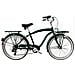 Bici Alluminio Da Uomo Misura 26 City Bike Bicicletta Beach Cruiser Stile Americano Cambio 7v Completa Di Accessori Luci A Led - 46 Verde Pino - Foto miniatura 1