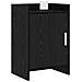 Comodini 2 pcs Rovere Nero 40 x 30 x 60 cm Legno ingegnerizzato - Foto miniatura 2