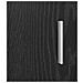 Comodini 2 pcs Rovere Nero 40 x 30 x 60 cm Legno ingegnerizzato - Foto miniatura 5