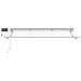 Cornice per Tenda Manuale con LED Borgogna e Bianco 2,5 x 2 m - Foto miniatura 7