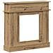 Cornice per camino Rovere Artigianale 102 x 26 x 100 cm - Foto miniatura 1