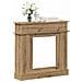 Cornice per camino Rovere Artigianale 102 x 26 x 100 cm - Foto miniatura 3