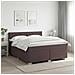 Letto box spring con materasso Marrone Scuro 180 x 200 cm - Foto miniatura 3