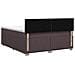 Letto box spring con materasso Marrone Scuro 180 x 200 cm - Foto miniatura 6