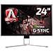Monitor 23.8" LED TN Gaming AG241QG 2560x1440 QHD Tempo di Risposta 1 ms Frequenza di Aggiornamento 165Hz - Foto miniatura 1