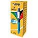 6 Penne A Sfera 4 Colori Grip Medium Inchiostro Multicolore Punta 1 Mm - Foto miniatura 1