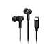 Cuffie Intrauricolari RockStar con Connettore USB Type-C Nero - Foto miniatura 1