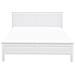 Letto Matrimoniale In Legno Bianco 180x200cm Olivet - Foto miniatura 10