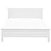 Letto Matrimoniale In Legno Bianco 180x200cm Olivet - Foto miniatura 5