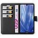 Custodia Compatibile Con Sharp Aquos R3 In Nero Carbone - Coperchio Protettiva Con Chiusura Magnetica, Funzione Stand E Tasca Per Le Carte - Foto miniatura 11