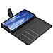 Custodia Compatibile Con Sharp Aquos R3 In Nero Carbone - Coperchio Protettiva Con Chiusura Magnetica, Funzione Stand E Tasca Per Le Carte - Foto miniatura 12