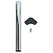 Gamba Regolabile Per Tavolo Ø60x870mm, Kit Di 1 Piede Per Tavolo In Acciaio, Altezza Regolabile 870-890mm, Nichel Satinato - Foto miniatura 1