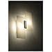 Novità! Applique Cromo Per Salotto E Corridoio - Metallo E Vetro - Fabiano Sl. 0197 Lampada A Muro Quadrata, Stile Classico, A 2 Luci Led E-27 *** Lampade - I Prezzi Più Bassi Su Amazon! - Foto miniatura 2