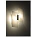 Novità! Applique Cromo Per Salotto E Corridoio - Metallo E Vetro - Fabiano Sl. 0197 Lampada A Muro Quadrata, Stile Classico, A 2 Luci Led E-27 *** Lampade - I Prezzi Più Bassi Su Amazon! - Foto miniatura 6