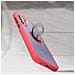 Cover Samsung Galaxy S21 Anello In Metallo Funzione Supporto Rosso - Foto miniatura 2