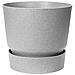 Vaso Per Fiori Rotondo Elho Greenville 40 - Esterno - Ø 39 X H 36,8 Cm - Grigio Cemento Vivente - Foto miniatura 1