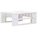 Set Divani in Pallet con Cuscini 4 pz in Pino Impregnato Bianco - Foto miniatura 3