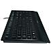 Tastiera USB K280E con Supporto Polso Colore Nero (Layout Svizzere)  - Foto miniatura 2
